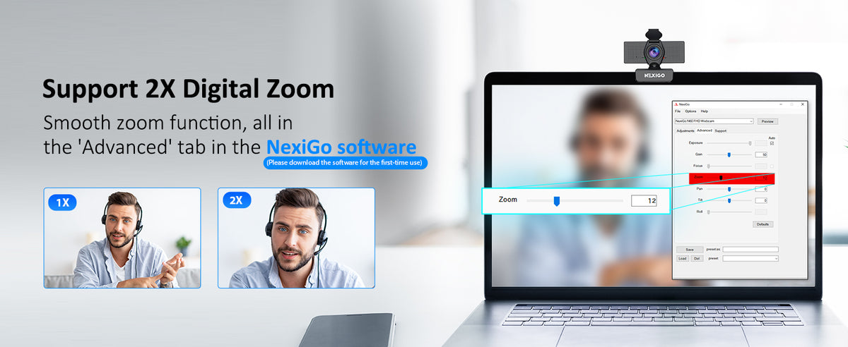 Nexigo webcam software