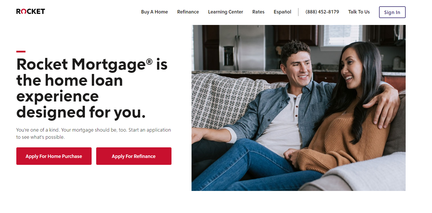 Rocket mortgage conventional loan